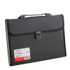 Full-standard TRANBO source factory A4 portable organ bag, multi-layer test paper holder, file bag, 13-compartment ticket holder, briefcase customization Item Picture